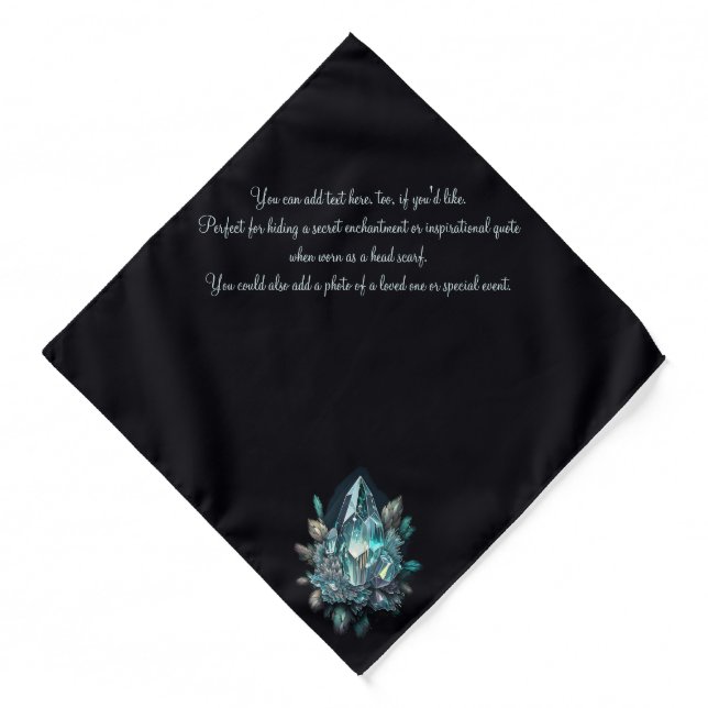 Create Your Own Blue Crystals Bandana (Front)