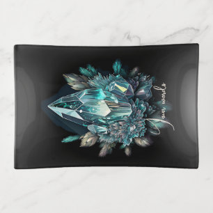 Create Your Own Blue Crystals Trinket Tray