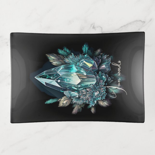 Create Your Own Blue Crystals Trinket Tray (Front)