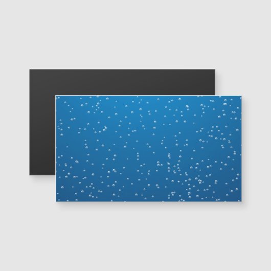 Create Your Own Blue Water Bubbles (Front/Back)