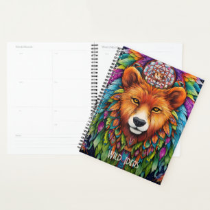 Create Your Own Boho Dreamcatcher Bear Totem Planner