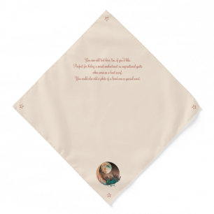 Create Your Own Boho Full Moon Sky Scape Bandana