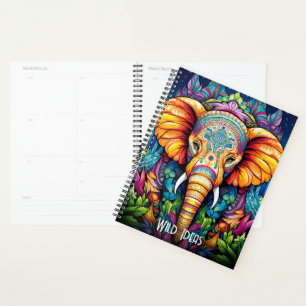 Create Your Own Boho Tribal Elephant Planner