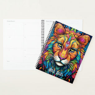 Create Your Own Boho Wild Cat Totem Animal Planner