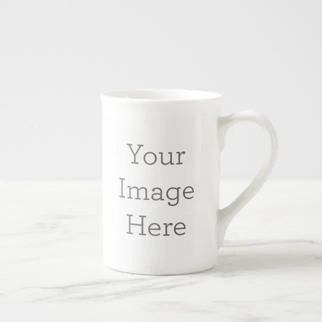 Create Your Own Bone China Mug | Zazzle