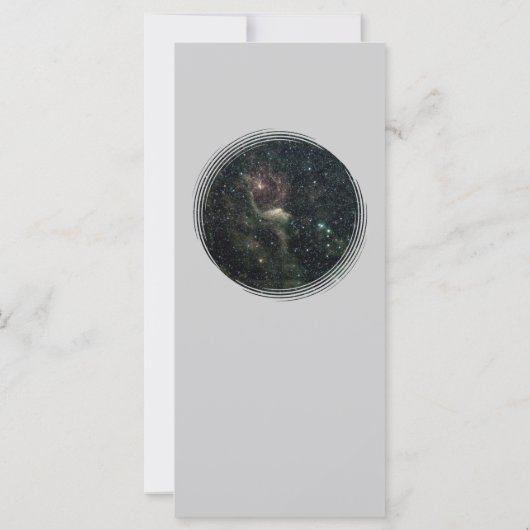 Create Your Own Bookmark With Background of Stars (Back)
