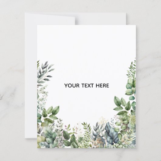 Create Your Own Botanical Design (Front)