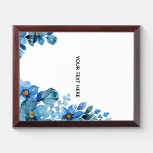 Create Your Own Botanical Design Award Plaque