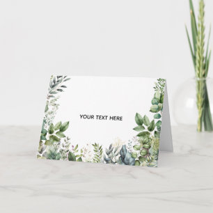 Create Your Own Botanical Design Card
