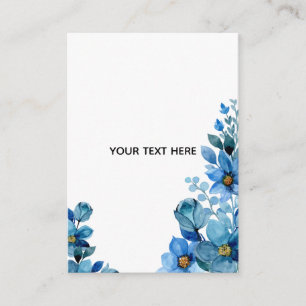 Create Your Own Botanical Design Enclosure Card