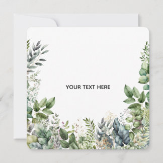 Create Your Own Botanical Design Invitation