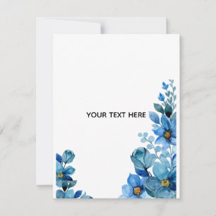 Create Your Own Botanical Design Note Card
