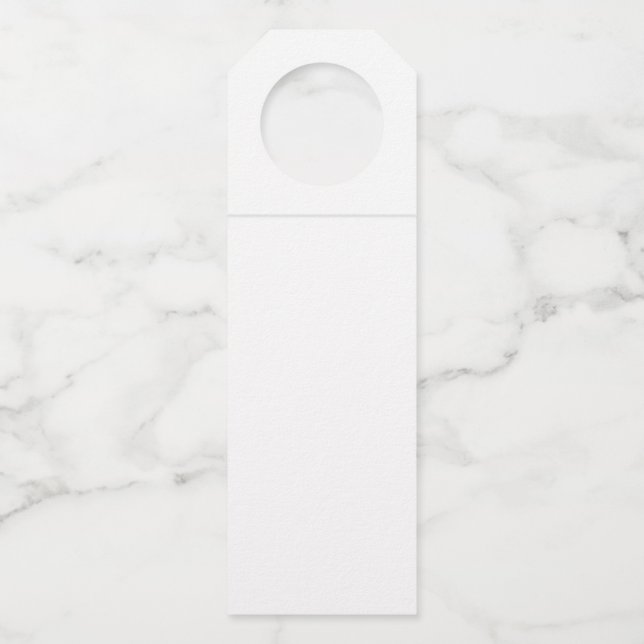 Create Your Own Bottle Hanger Tag (Front)