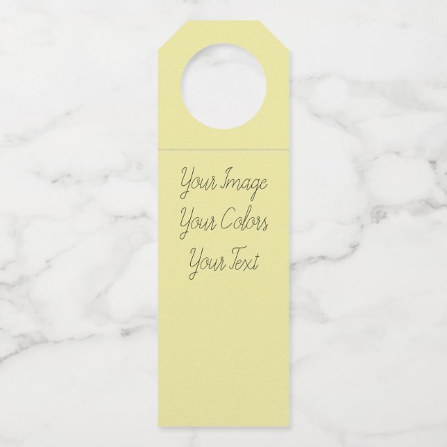 Create Your Own Bottle Hanger Tag (Front)