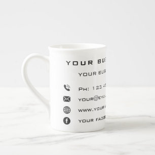 Create Your Own Branded Business Mugs Template