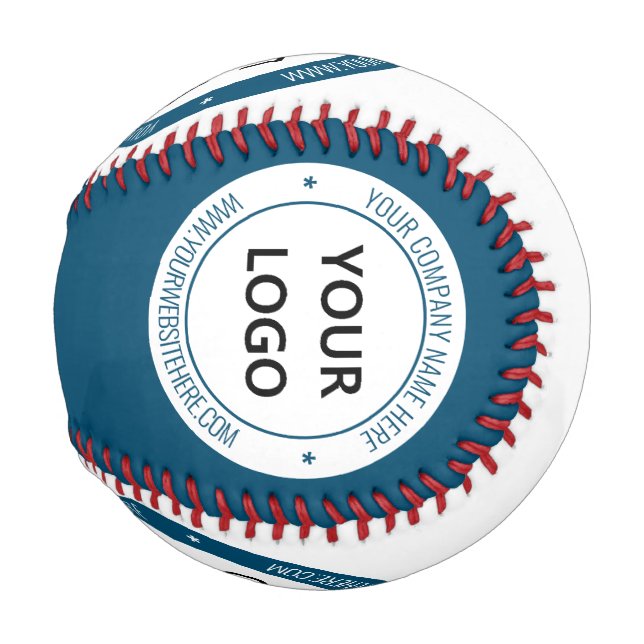 Create Your Own Branded Logo Baseball Template (Front Right)