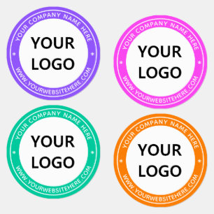 Create Your Own Branded Logo Text Business Labels