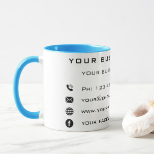 Create Your Own Branded Office Coffee Mug Example