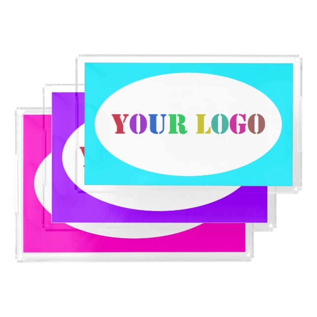 Create Your Own Brended Acrylic Trays Template (Set)