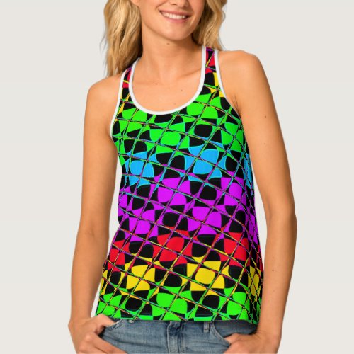 Create your own bright colorful Custom Womens top
