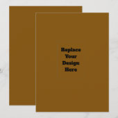 Create Your Own Brown (Front/Back)