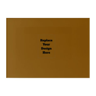 Create Your Own Brown Acrylic Print