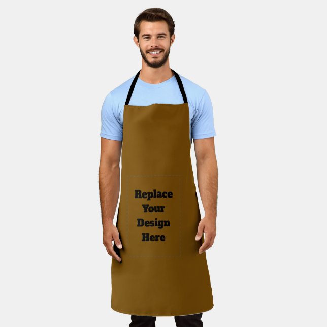 Create Your Own Brown Apron (Worn)