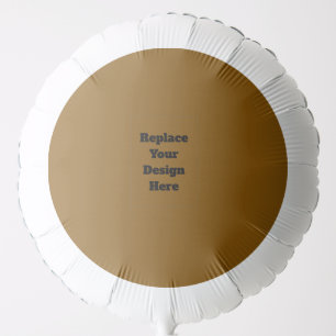 Create Your Own Brown Balloon