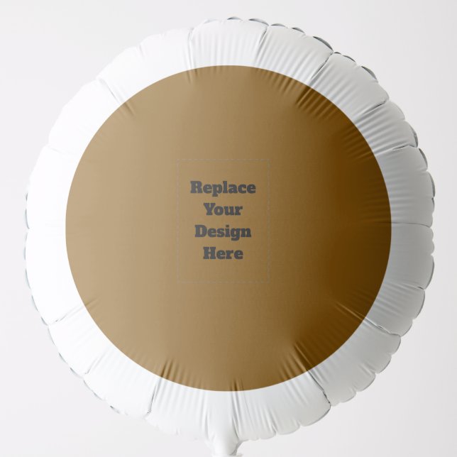 Create Your Own Brown Balloon (Front)