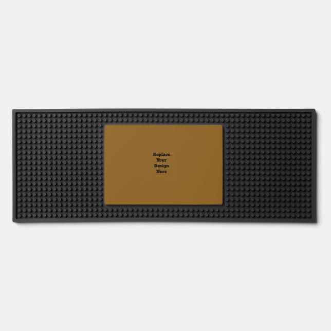 Create Your Own Brown Bar Mat (Front)