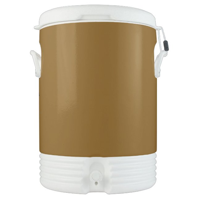 Create Your Own Brown Beverage Cooler (Front)