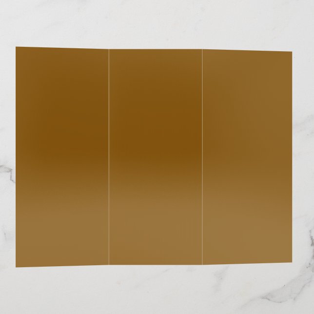 Create Your Own Brown Brochure (Outside)