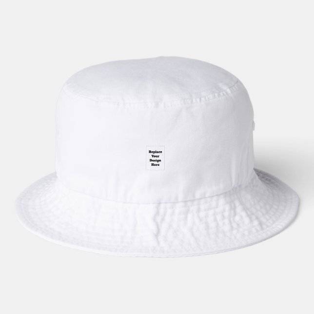 Create Your Own Brown Bucket Hat (Front)