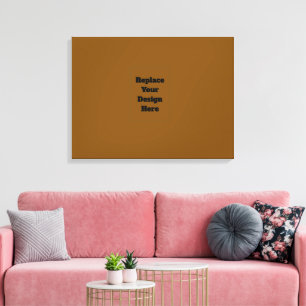 Create Your Own Brown Canvas Print