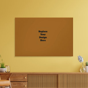 Create Your Own Brown Canvas Print
