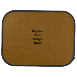 Create Your Own Brown Car Floor Mat