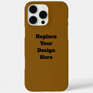 Create Your Own Brown iPhone 16 Pro Max Case