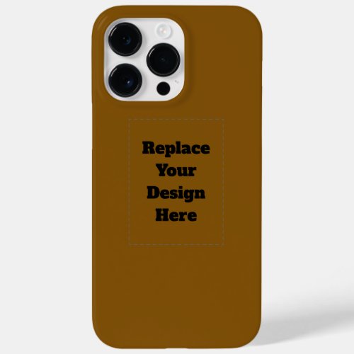 Create Your Own Brown Case-Mate iPhone 14 Pro Max Case