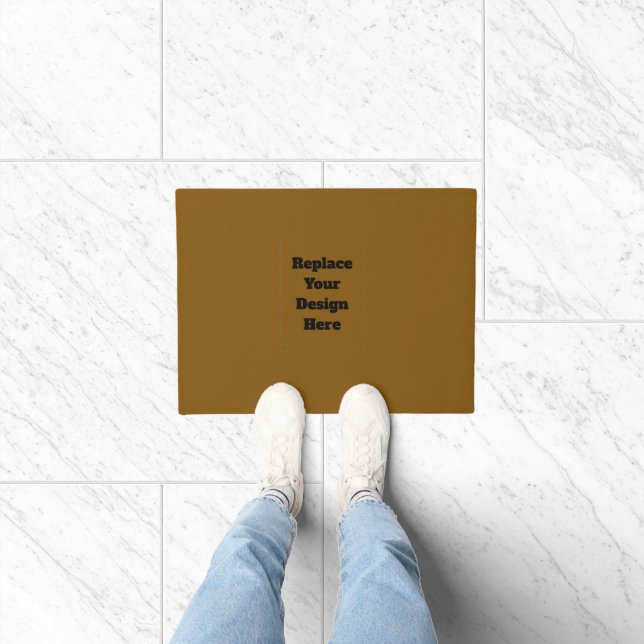 Create Your Own Brown Doormat (Indoor)