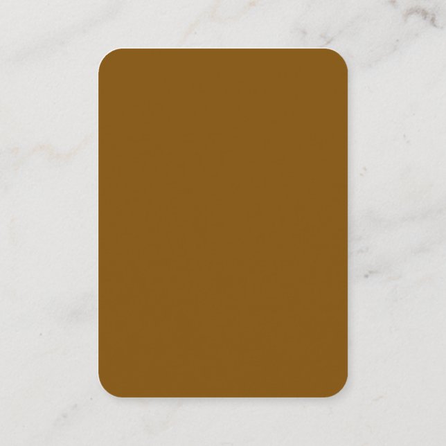 Create Your Own Brown Enclosure Card (Back)