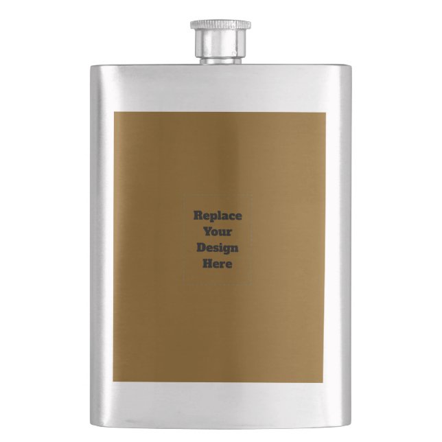 Create Your Own Brown Flask (Front)