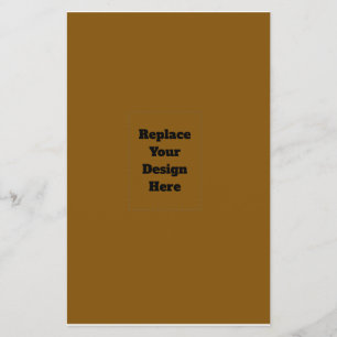 Create Your Own Brown Flyer