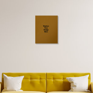 Create Your Own Brown Foam Core Photo Tile