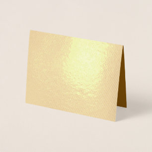 Create Your Own Brown Foil Card