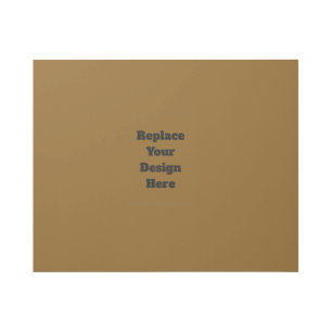 Create Your Own Brown Gallery Wrap