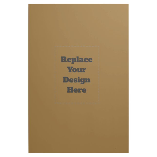 Create Your Own Brown Gallery Wrap (Front)