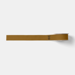 Create Your Own Brown Grosgrain Ribbon
