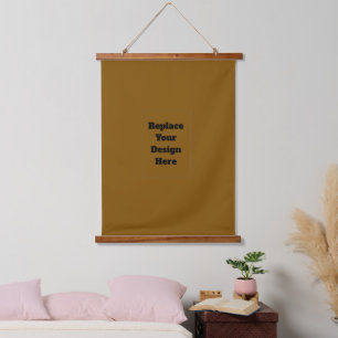 Create Your Own Brown Hanging Tapestry