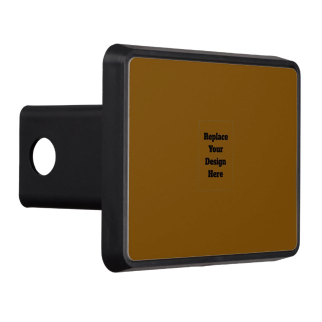 Create Your Own Brown Hitch Cover (Right)