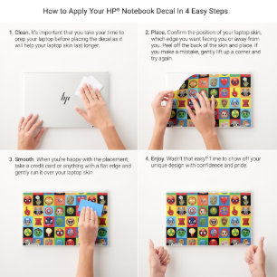 Create Your Own Brown HP Laptop Skin
